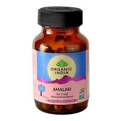 AMALAKI Vit C and Antioxidant Boost, Organic India (АМАЛАКИ, источник витамина С и антиоксидант, Органик Индия), 60 капс.