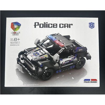 Конструктор POLICE CARE Полицейский Пикап 243дет. 28*21см / 47001-1