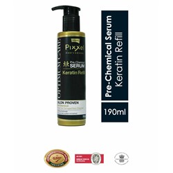 Pixxel Professional PRE-CHEMICAL SERUM, Keratin Refill, Lolane (Сыворотка для Восстановления волос ПЕРЕД ИСПОЛЬЗОВАНИЕМ ХИМИЧЕСКИХ СРЕДСТВ ОКРАСКИ И ЗАВИВКИ, Лолейн), 190 мл.