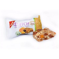 Конфеты Фитси мультизлаки и курага. Вес 500г. Акконд