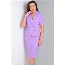 LeNata 21117 сиреневый, Юбка,  Жакет