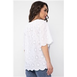 Блуза Воздушная (белая) Б13571-2М