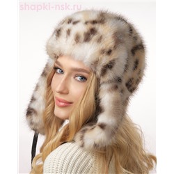 Эскимо Ушанка песец/рысь (56-58)