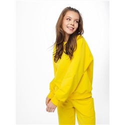 Костюм женский: свитшот + шорты YELLOW