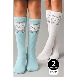 Гольфы для девочки 2 пары Happyfox