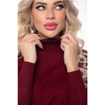 Водолазка Зимняя история (бордовая) Б14522-20М