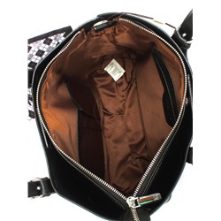 Сумка женская искусственная кожа Marrivina-23019,  3отд,  плечевой ремень,  черный SALE 256984