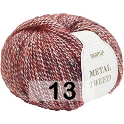 Пряжа Сеам METAL TWEED