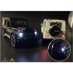 Модель Mercedes-Benz 1:24 (металл, свет, звук, поворотная передняя ось) без индивидуальной упаковки в ассортименте CZ118A, CZ118 / CZ118AD