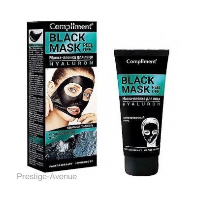 Compliment BLACK MASK Peel Off Маска-пленка для лица идеальная гладкость 80мл