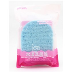 SALE 10% Спонж для умывания в индивидуальной коробочке, эффект легкого пиллинга, 1 шт.