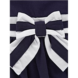 Платье  UD 1552 син/белый