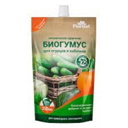 Биогумус для огурцов и кабачков 350мл ДОЙПАК Florizel (Био Мастер) /25шт