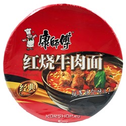 Лапша б/п Тушеная Говядина Kangshifu, Китай, 110 г Акция