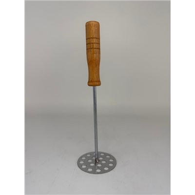 Толкушка метал с деревян ручк Украина