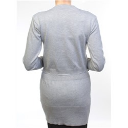 8506 Кардиган женский (80% хлопок, 20% anti-pillfibre) размер свободный 44-46