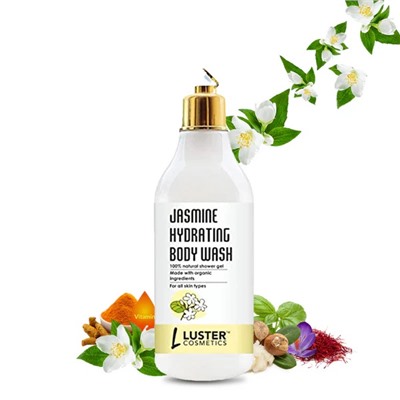 JASMINE HYDRATING Body Wash, Luster (ЖАСМИНОВОЕ УВЛАЖНЕНИЕ гель для душа, Ластер), 300 мл.