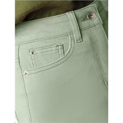 Джинсы из денима с эластаном