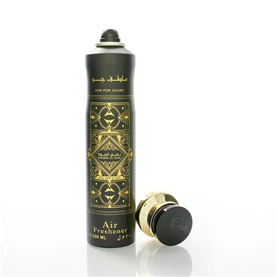 Oud For Glory BADE'E AL OUD Air Freshener, Lattafa (БАДИ АЛЬ УД освежитель воздуха, Латтафа), 300 мл.