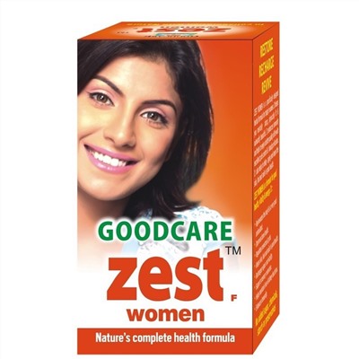 ZEST WOMEN Good Care Baidyanath (ЗЕСТ ВУМЕН, натуральные витамины для женщин, Байдьянатх), 60 капс.