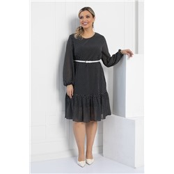 Платье Вуаль (черное) П12839-25М