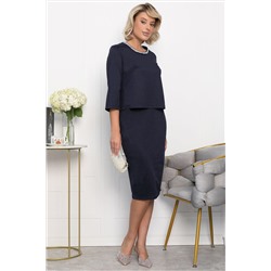 Костюм Леди люкс (синий) К14047-10М