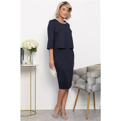 Костюм Леди люкс (синий) К14047-10М