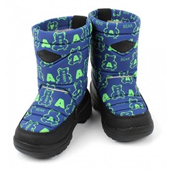 AL8259 син Ботинки зима для мальчиков (22-27)/6