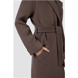 01-11980 Пальто женское демисезонное (пояс)