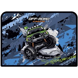 Папка с ручками А4  Offroad пластик на молнии 43820/334619