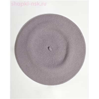 Берет фетр без отделки 115 Берет женский (58-59)