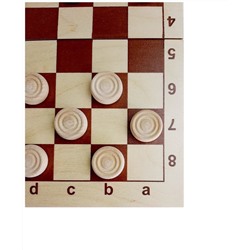 Игра настольная «Шашки» (деревянные)