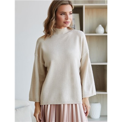 Джемпер из пряжи с кашемиром