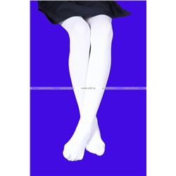 Колготки детские белые гладкие