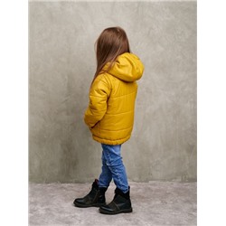 Куртка демисезонная для девочки "BAZA" горчица
