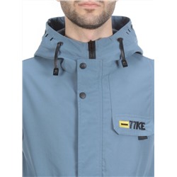 77KE GRAY/BLUE Куртка мужская демисезонная 77KE (100% полиэстер) размер M- 40 российский