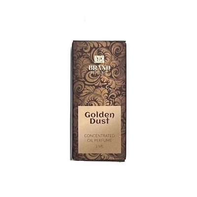 GOLDEN DUST Concentrated Oil Perfume, Brand Perfume (Концентрированные масляные духи), ролик, 3 мл.