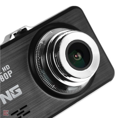 Видеорегистратор Full HD, дисплей 3.0”, 200мАч, зарядка 12/24В 3.4М