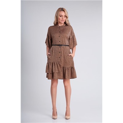 Andrea Fashion AF-122 карамель, Платье