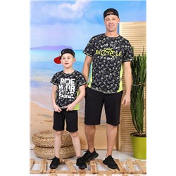 КМ-074 Байк-2 Small цветн Костюм для мальчиков (116-134)