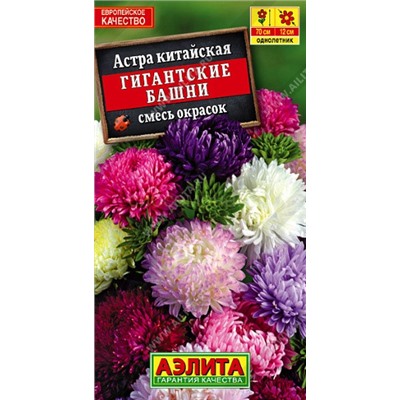 Астра Гигантские башни смесь окрасок (Аэлита)