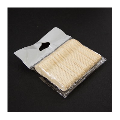 Ложечки деревянные для мороженого 75*17 мм, 50 шт