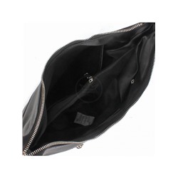 Сумка женская натуральная кожа GU 163-8515,  1отд+карм/перег,  плеч/ремень,  черный 243094