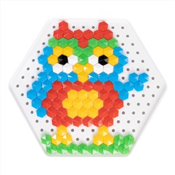 Детская мозаика шестигранная «Сова» (152 элемента)