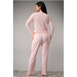 Женская пижама с брюками из ажурного хлопка Happyfox