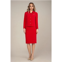 MARIKA 451 красный, Юбка,  Жакет