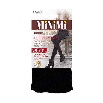MINIMI FLEECE MICRO 200 4 nero (черный)