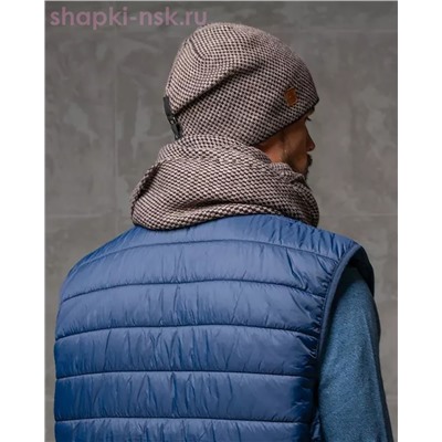 MM 467 F 467 Комплект мужской искуственный мех (шапка+снуд)