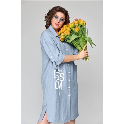Runella 1562 небесный, Платье