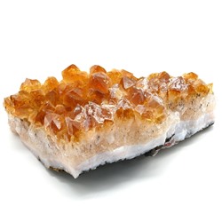 Друза цитрин 102*75*38мм, 467г, (S)